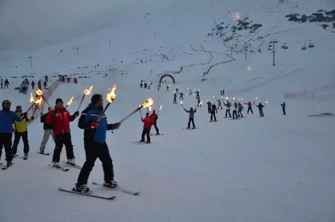 جبل يلدز متعة التزلج
