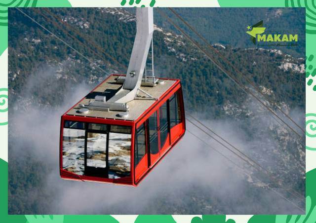 رحلة اوليمبوس تلفريك